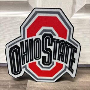 3-D printed Ohio State Sign/light box